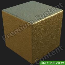 PBR Substance Material of Gold